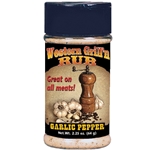 Hi Mountain Seasonings 006-236 Hi Mountain Spice Rubs Western Grill'n Rub Garlic Pepper