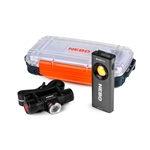 NEBO NEB-BND-0001 1200 Lumen Worklight + 1000 Lumen Headlamp + Waterproof Case