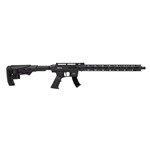 Derya Arms TM22-18-AL Derya TM22, semi auto, .22LR cal, 18" bbl w/ threaded muzzle 1/2-28, muzzle thread protector, black finish, adj stock long floating hand guard, 2 x 10rd magazines
