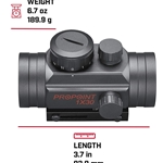 Tasco TRD130T 1x30 Black 5 MOA Red Dot