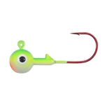 Northland Tackle GBJ6-4-1315 GUM-BALL JIG 1/2OZ GLO WATERMELON 4PK