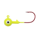 Northland Tackle GBJ4-15-10 GUM-BALL JIG 1/4OZ CHARTREUSE 15PK