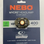 NEBO MYCRO 400 Headlamp & Cap Light-Mossyoak Bottomland Camo