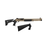 Canuck EOPTN1219A Elite Operator, Semi Auto, 12 ga x 3", 19" bbl, 5+1plugged to 2+1, Desert Tan, Mobil Chokes(F,IM,M,IC,C), 2 stocks