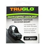 TRUGLO  TruGlo Mossberg Shotgun Receiver Mount TG8955M2.  Fits Mossberg 500, 590, 590A1,930 series.  Mount a dot optic drilled and tapped receivers