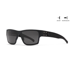 Gatorz American Eyewear GZ-04-002 MILSPEC Ballistic Delta, Black, Smoke, Anti-Fog, Blackout Logo