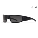 Gatorz American Eyewear GZ-01-002 MILSPEC Ballistic Z87.1 Magnum, Black, Smoke, Anti-Fog, Blackout Logo