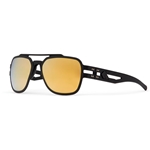 Gatorz American Eyewear GZ-06-016 Stark, Black, Rose Polarized, Gold Mirror, Blackout Logo