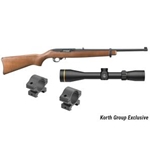 340-1022RIMFIREKIT 10/22 Ruger Rifle with Leupold Rimfire Scope Kit - Korth Exclusive