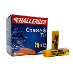 Challenger Ammo C50302 CHALLENGER AMMO 20 GA STEEL MAGNUM 7/8 OZ, 2-3/4" #2