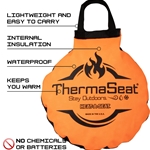 ThermaSeat  Therm-A-Seat 303 Heat-A-Seat "Hot Seat" 600D Blz Orange