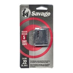 Savage 90001 SAV 90 22WMR/17HMR 5RD MAG BL