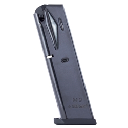 MEC-GAR MGPB9210B MEG BER 92FS/M9 9MM 10RD MAG BL