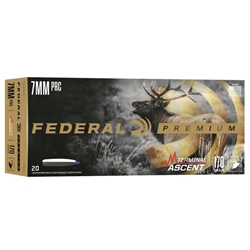 PREMIUM CLASSIC FEDERAL AE 7MM PRC 170GR TERMINAL ASCENT 20RD 10BX/CS