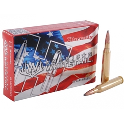 Hornady AMERICANWHITETA HORNADY WHITETAIL 25-06 REM 117GR INTERLOCK 20RD 10BX/CS
