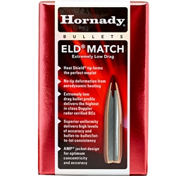 Hornady 200-26331 HORNADY BULLETS 6.5MM .264 140GR ELD-M MATCH 100CT 15BX/C