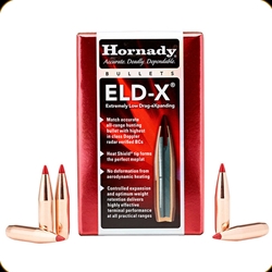 Hornady 200-27356 HORNADY BULLETS 270 CAL .277 145GR. ELD-X 100CT 15BX/CS