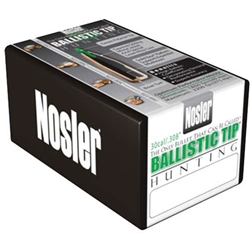 Nosler 26140 NOSLER BULLETS 6.5MM .264 140GR BALLISTIC TIP 50CT