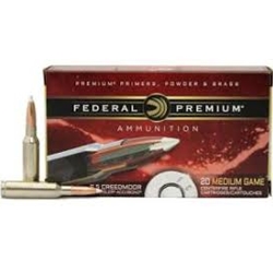 FEDERAL  Federal P65CRDA1 Premium  6.5 Creedmoor 140 gr Nosler Accubond (AB) 20 Bx/ 10 Cs