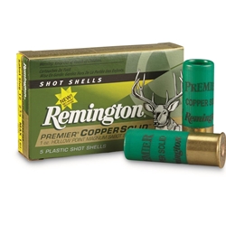 104983 Remington Ammunition PR12CS Premier Copper Solid 12 Gauge 2.75" 1 oz 5 Bx/ 20 Cs