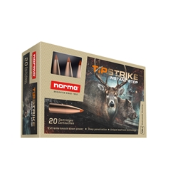 109054 Norma Ammunition (RUAG) 20174342 TIPSTRIKE  30-06 Springfield 170 gr Flat Base T