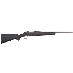 28068 Mossberg Patriot 22-250 Grey Cerakote 22″ Fluted Barrel Black Synthetic Stock