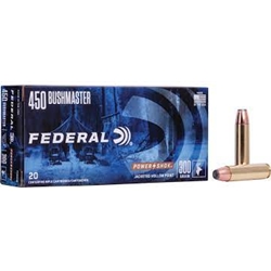 450BMB FEDERAL POWER-SHOK 450 BUSHMST 300GR SP 20RD 10BX/CS