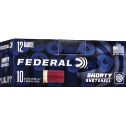 SH129 8 FEDERAL SHORTY SHOTSHELL 12GA 1.75" 15/16OZ #8 10RD 10BX/CS