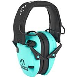 Walker's GWP-RSEM-LTL WALKERS MUFF ELECTRONIC RAZOR SLIM TACTICAL 23dB LIGHT TEAL