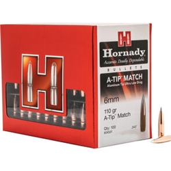 Hornady 113363 HORNADY BULLETS 6MM .243 110GR A-TIP  100RD 10BX/CS