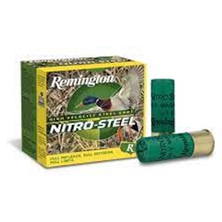 NS12HMB Remington Ammunition 20856 Nitro Steel  12 Gauge 3" 1 3/8 oz BB Shot 25 Bx/ 10 C