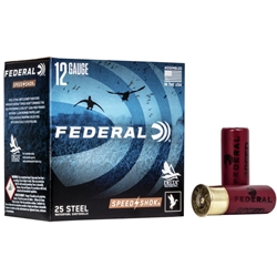 FEDERAL WF145 2 Federal WF1452 Speed-Shok Steel 12 Gauge 2.75" 1 1/8 oz 2 Shot 25 Bx/ 10 Cs