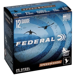 FEDERAL WF145 4 Federal WF1454 Speed-Shok Steel 12 Gauge 2.75" 1 1/8 oz 4 Shot 25 Bx/ 10 Cs
