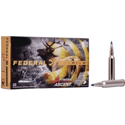 P65CRDTA1 FEDERAL 6.5 CM 130GR TERMINAL ASCENT 20RD 10BX/CS