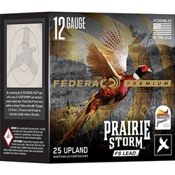 FEDERAL PFX129FS 4 Federal PFX129FS4 Premium Prairie Storm FS 12 Gauge 3" 1 5/8 oz 1350 fps 4 Shot