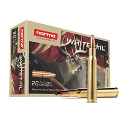 137032 Norma Ammunition (RUAG) 20177392 Whitetail  30-06 Springfield 150 gr Pointed Soft Point