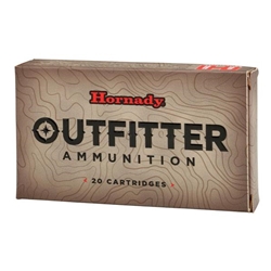 Hornady 140587 HORNADY OUTFITTER 243 WIN 80GR CX 20RD 10BX/CS