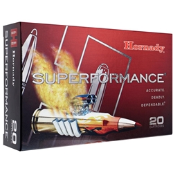 Hornady 140612 HORNADY SUPERFORANCE 308 WIN 165GR CX 20RD 10BX/CS