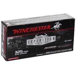 Winchester Ammu S325WSMCT WINCHESTER SUPREME 325WSM 200G ACCUBOND CT 20RD 10BX/CS