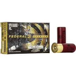 PB127 LRS FEDERAL PREMIUM 12GA 2.75" 1OZ TRUBALL SLUG 5RD 50BX/CS