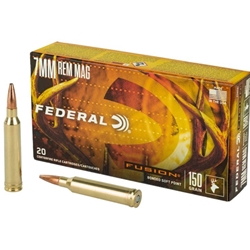 15742 FEDERAL FUSION 7MM REM MAG 150GR FUSION 20RD