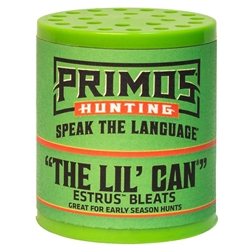 Primos 731 The Lil' Can  Can Call Attracts Deer Green Plastic