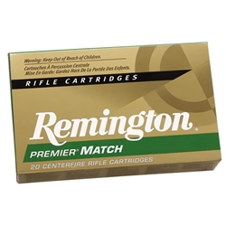 REMARMS RM308W7 Remington Ammunition 21485 Premier Match 308 Win 168 gr Sierra MatchKing Hollow