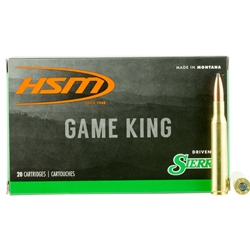 20825 HSM 270 WIN 130GR GAME KING 20RD 20BX/CS