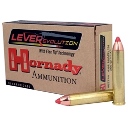 Hornady 23904 HORNADY LEVEREVOLUTION 265GR 444 MARLIN FTX 20RD 10BX/CS