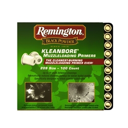 REMARMS  R23990 : [23990] 209ML KLEANBORE MUZZLELOADING PRIMERS - CLAMPACK Muzzleloading 209 Primer