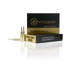 Weatherby B24080TTSX WEATHERBY AMMO 240 WBY MAGNUM 80GR TTSX 20RD 10BX/CS