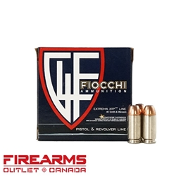 Fiocchi 33371 FIOCCHI 40 SW 180GR XTP-HP 25RD 20BX/CS <