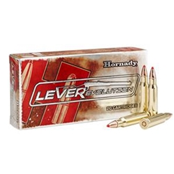 Hornady 200-82733 HORNADY LEVEREVOLUTION 308 MARLIN 168GR FTX 20RD 10BX/CS