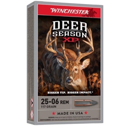 Winchester Ammunition X2506DS WINCHESTER DEER XP 25-06 REM 117GR EXTREME PT 20RD 10BX/CS